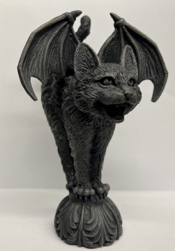Gargoyle Cat w/Bat Wings